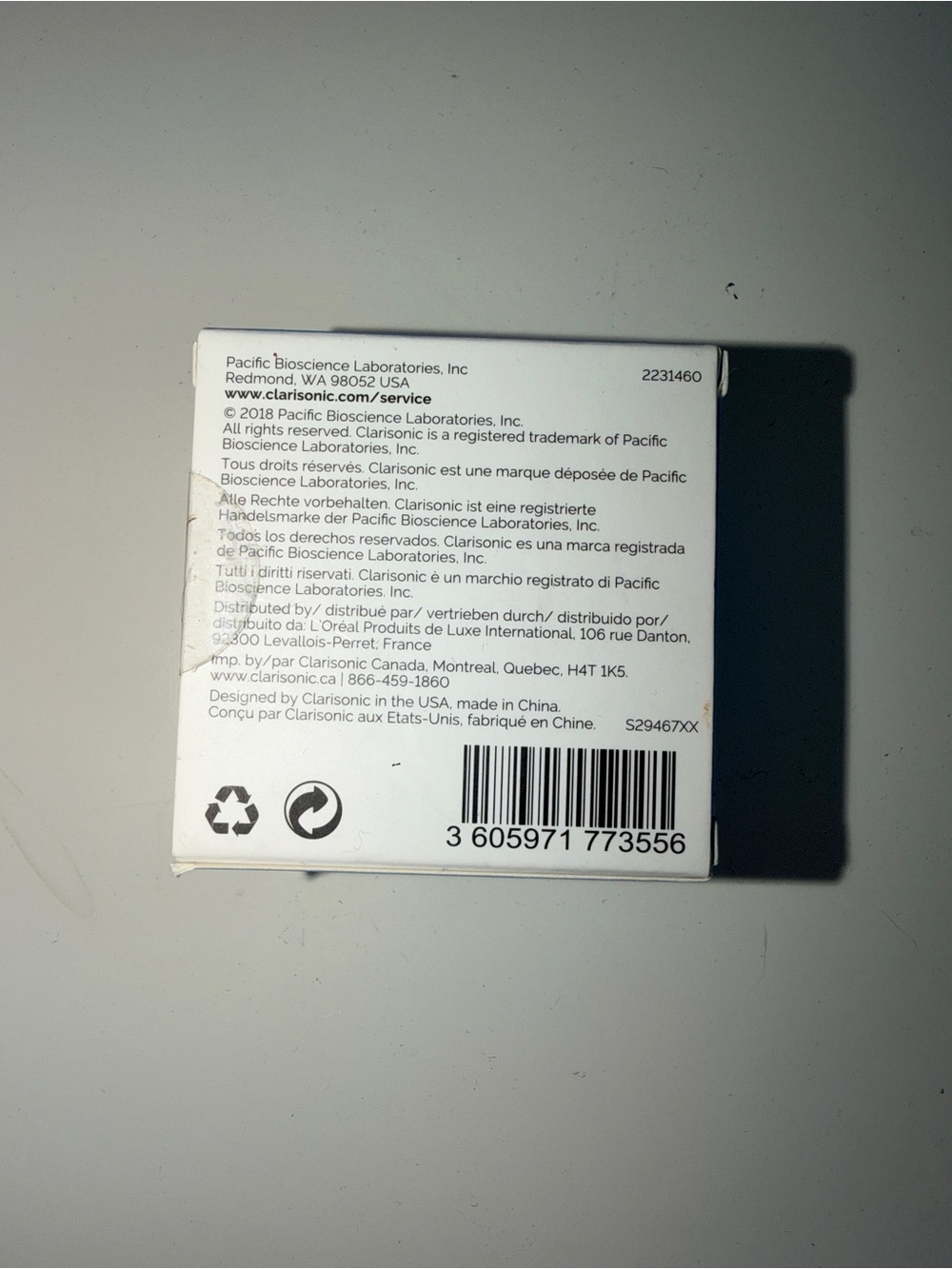 Clarisonic Sensitive Replacement Brush Head - Picture 2 of 6